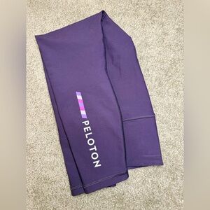 Peloton purple leggings